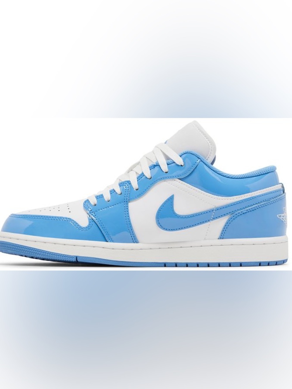 Nike Air Jordan 1 Low SE "Legend Blue Patent" - Size 8M NEW - Picture 4 of 7